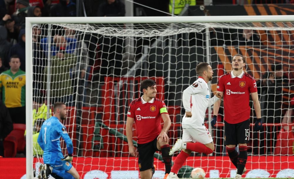 Manchester United - Sevilla 2-2. Remontada spectaculoasă pe Old Trafford! Două autogoluri pentru "diavoli"_4