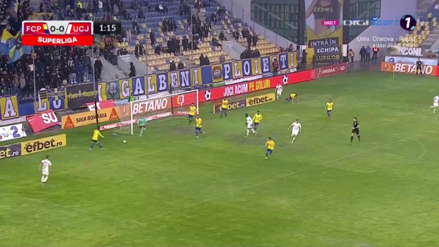 
	Petrolul Ploiești - Universitatea Cluj 0-2. Gazdele ratează șansa de a urca pe primul loc în play-out
