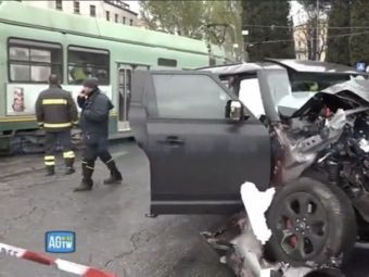 
	Ciro Immobile, accident rutier în Roma! Atacantul lui Lazio a fost transportat la spital
