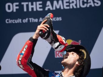 
	Alex Rins a câştigat cursa de MotoGP din SUA. Bagnaia a abandonat
