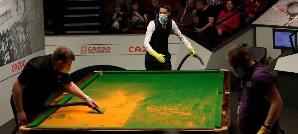 Campionatul Mondial de Snooker Joe Perry Just Stop Oil Olivier Marteel Robert Milkins