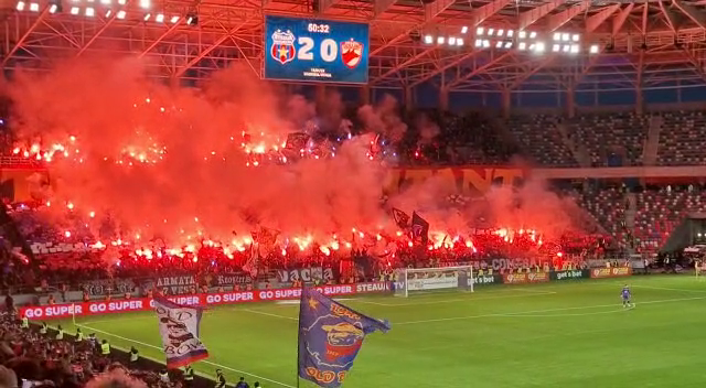 „Eternul Derby” nu moare niciodată! Show „incendiar” în peluză la Steaua - Dinamo_2