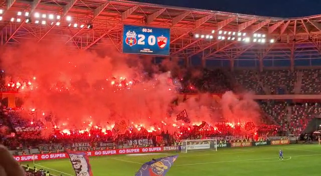 „Eternul Derby” nu moare niciodată! Show „incendiar” în peluză la Steaua - Dinamo_12