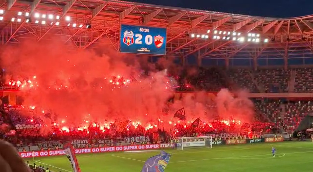 „Eternul Derby” nu moare niciodată! Show „incendiar” în peluză la Steaua - Dinamo_13