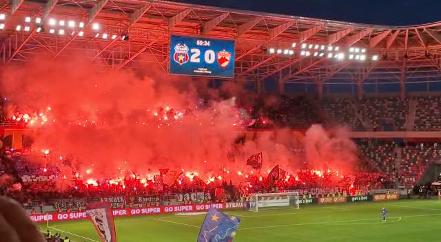 „Eternul Derby” nu moare niciodată! Show „incendiar” în peluză la Steaua - Dinamo_14