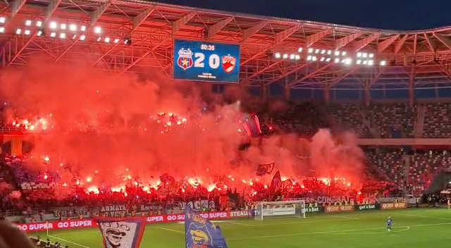 „Eternul Derby” nu moare niciodată! Show „incendiar” în peluză la Steaua - Dinamo_16