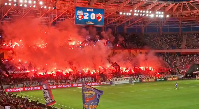 „Eternul Derby” nu moare niciodată! Show „incendiar” în peluză la Steaua - Dinamo_3