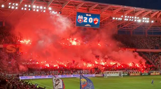 „Eternul Derby” nu moare niciodată! Show „incendiar” în peluză la Steaua - Dinamo_23