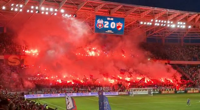 „Eternul Derby” nu moare niciodată! Show „incendiar” în peluză la Steaua - Dinamo_24