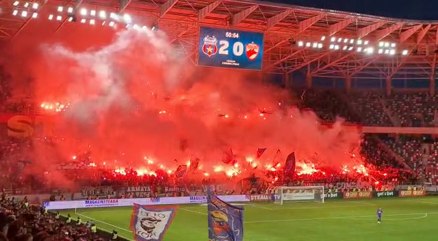„Eternul Derby” nu moare niciodată! Show „incendiar” în peluză la Steaua - Dinamo_31