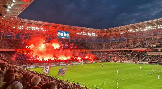 „Eternul Derby” nu moare niciodată! Show „incendiar” în peluză la Steaua - Dinamo_38