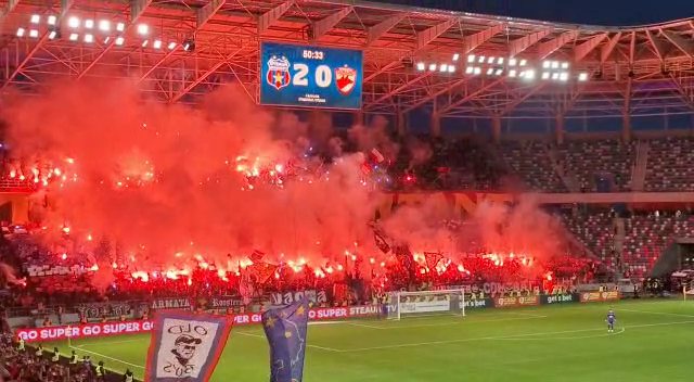 „Eternul Derby” nu moare niciodată! Show „incendiar” în peluză la Steaua - Dinamo_6