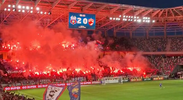 „Eternul Derby” nu moare niciodată! Show „incendiar” în peluză la Steaua - Dinamo_7
