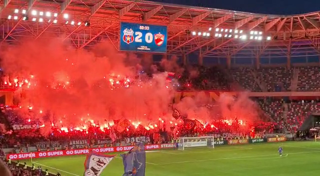 „Eternul Derby” nu moare niciodată! Show „incendiar” în peluză la Steaua - Dinamo_8