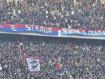 
	Spectacol la CSA Steaua - Dinamo: &bdquo;Stați prin tribunale și vă amăgiți, asta nu e Steaua pe care o iubiți! / Când erați la retrogradare, bătea vântul în deplasare!&rdquo;
