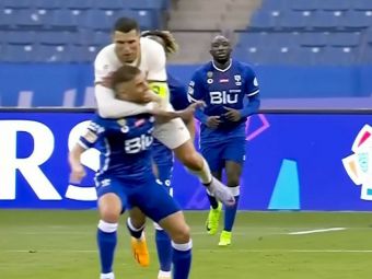 
	Cristiano Ronaldo, fotbal și UFC în Arabia Saudită! Fault de zile mari al portughezului în derby-ul pierdut de Al-Nassr în fața lui Al-Hilal
