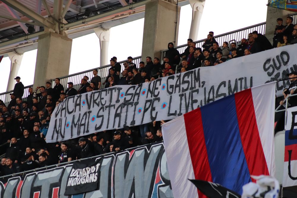 Duel colosal între galerii la Steaua - Dinamo! Sute de bannere, coregrafii, torțe și spectacol în tribune_22