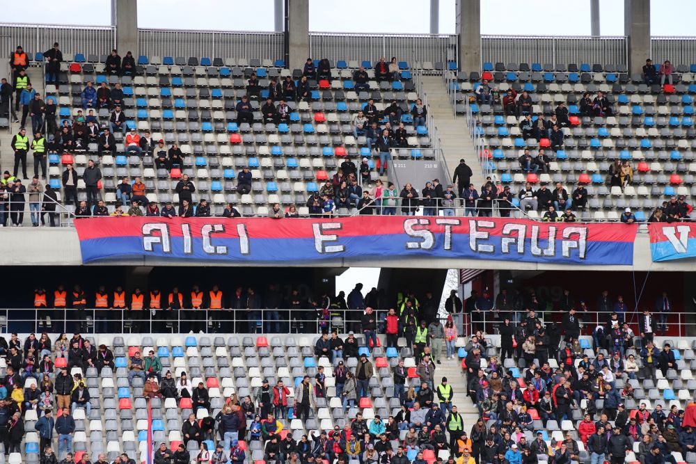 Duel colosal între galerii la Steaua - Dinamo! Sute de bannere, coregrafii, torțe și spectacol în tribune_5
