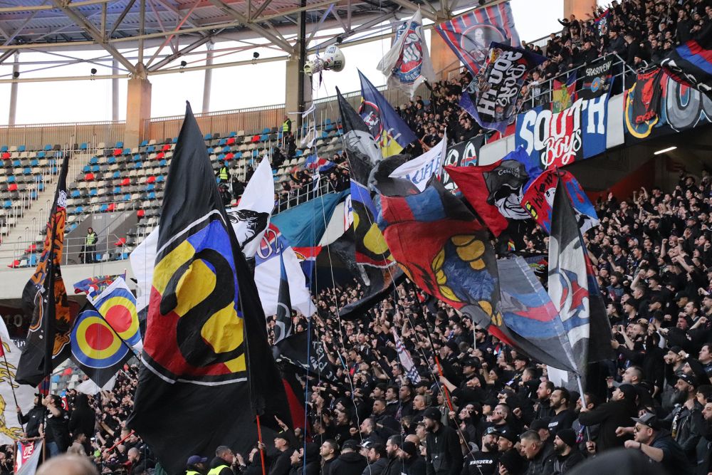 Duel colosal între galerii la Steaua - Dinamo! Sute de bannere, coregrafii, torțe și spectacol în tribune_42