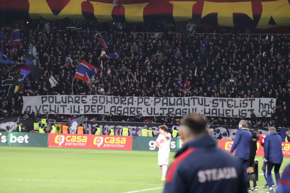 Duel colosal între galerii la Steaua - Dinamo! Sute de bannere, coregrafii, torțe și spectacol în tribune_58
