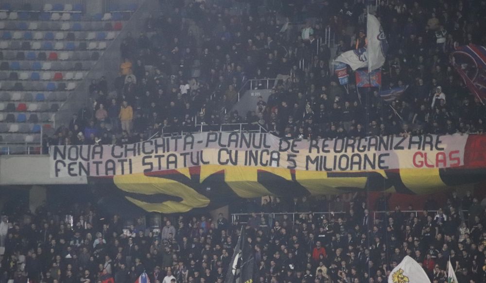 Duel colosal între galerii la Steaua - Dinamo! Sute de bannere, coregrafii, torțe și spectacol în tribune_59