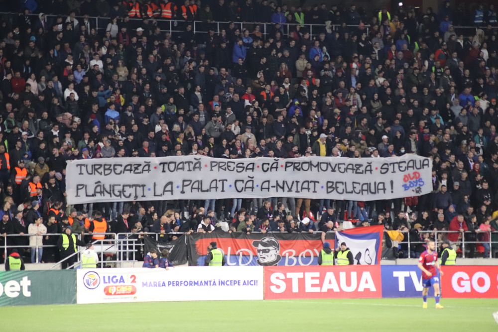 Duel colosal între galerii la Steaua - Dinamo! Sute de bannere, coregrafii, torțe și spectacol în tribune_67