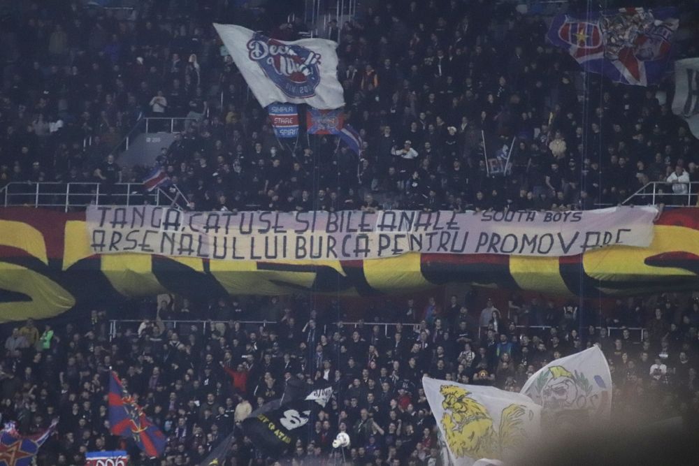 Duel colosal între galerii la Steaua - Dinamo! Sute de bannere, coregrafii, torțe și spectacol în tribune_70