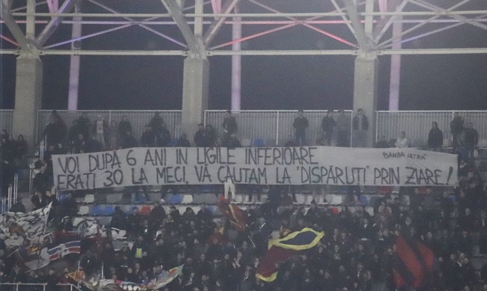 Duel colosal între galerii la Steaua - Dinamo! Sute de bannere, coregrafii, torțe și spectacol în tribune_97