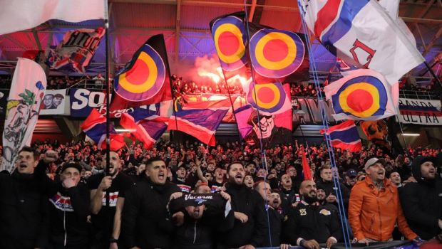 
	Duel colosal între galerii la Steaua - Dinamo! Sute de bannere, coregrafii, torțe și spectacol în tribune
