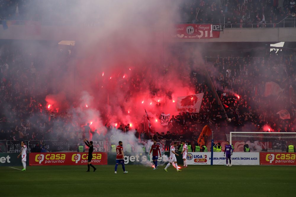 Fotografii de la derby-ul Steaua - Dinamo. Nervi pe teren, spectacol în tribune_24