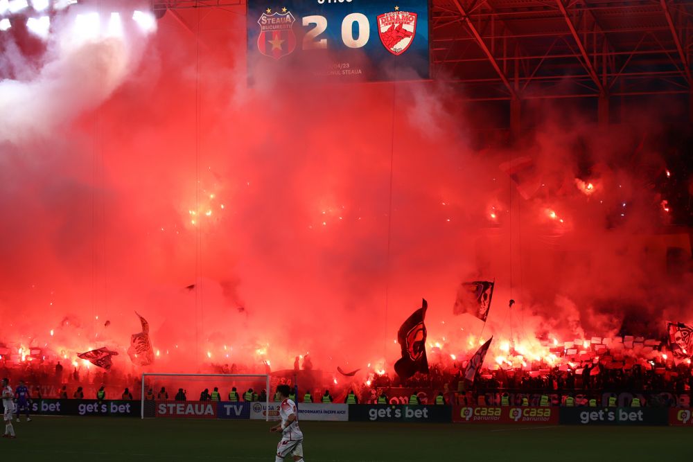 Fotografii de la derby-ul Steaua - Dinamo. Nervi pe teren, spectacol în tribune_52