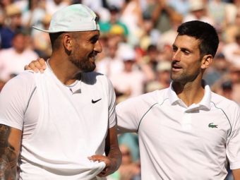 
	Reacția lui Nick Kyrgios, după ce Novak Djokovic s-a oferit să îl antreneze

