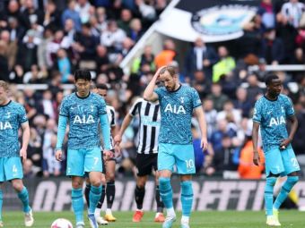 
	Un gol la patru minute! Dezastru pentru Tottenham în meciul cu Newcastle: era 5-0 din minutul 21! Cât s-a terminat&nbsp;
