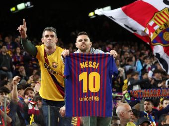 
	Mai spune ceva! Fanii Barcelonei i-au scandat din nou numele lui Messi pe stadion
