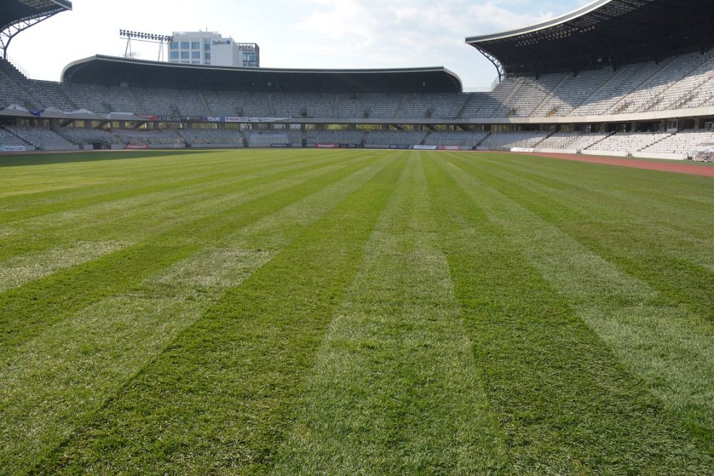 „Plătesc cel mai puțin din Liga 1!” Reacția Consiliului Judeţean Cluj după înlocuirea gazonului de pe Cluj Arena_1