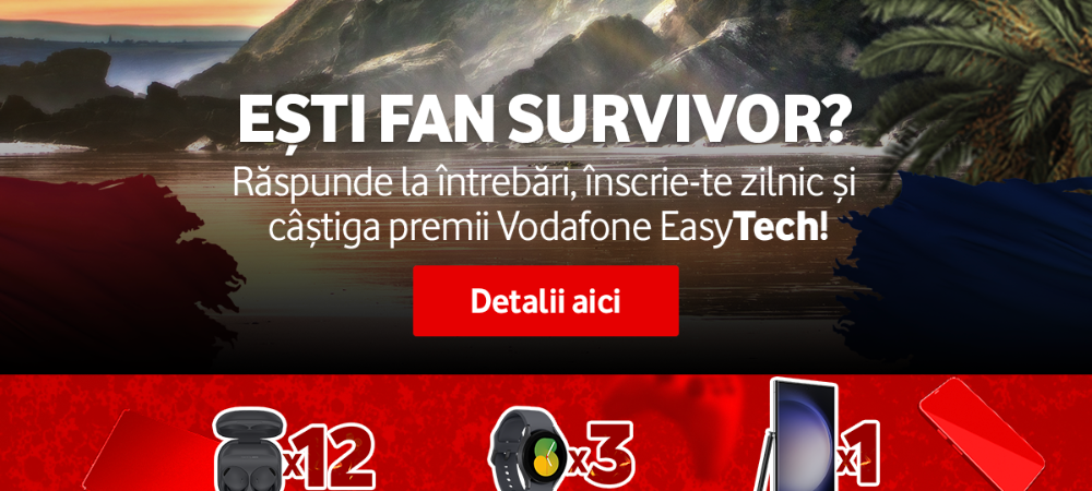 Survivor România 2023 Vodafone Vodafone EasyTech