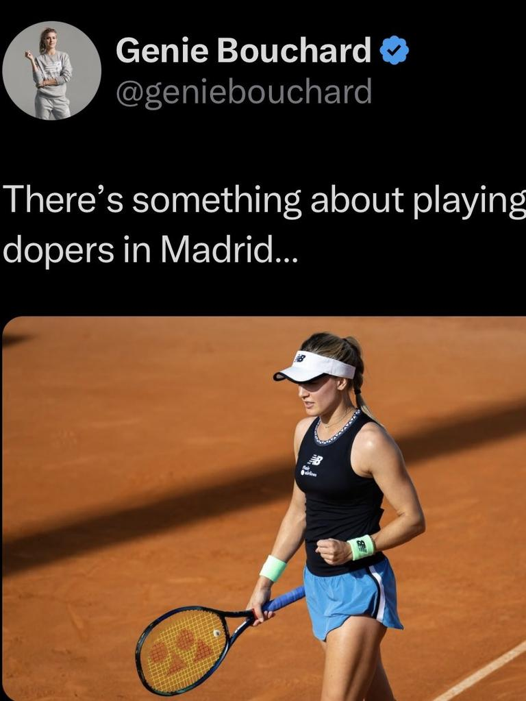 „E cumva să joci cu dopate la Madrid” Eugenie Bouchard a șters postarea halucinantă: ce a vrut să transmită canadianca_73