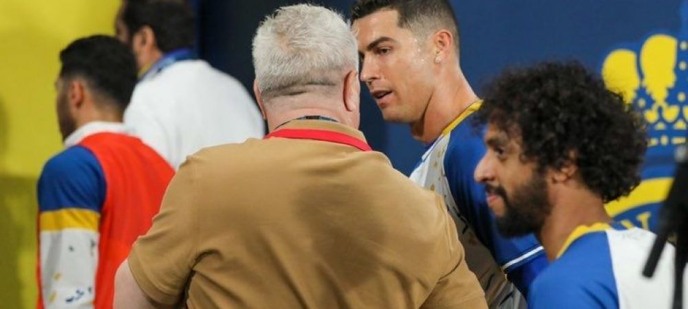 Marius Sumudica al nassr al raed Cristiano Ronaldo