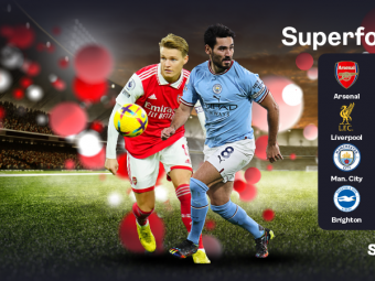 
	(P) City şi Arsenal, duel de la distanţă. SuperCotele pentru meciurile din Premier League
