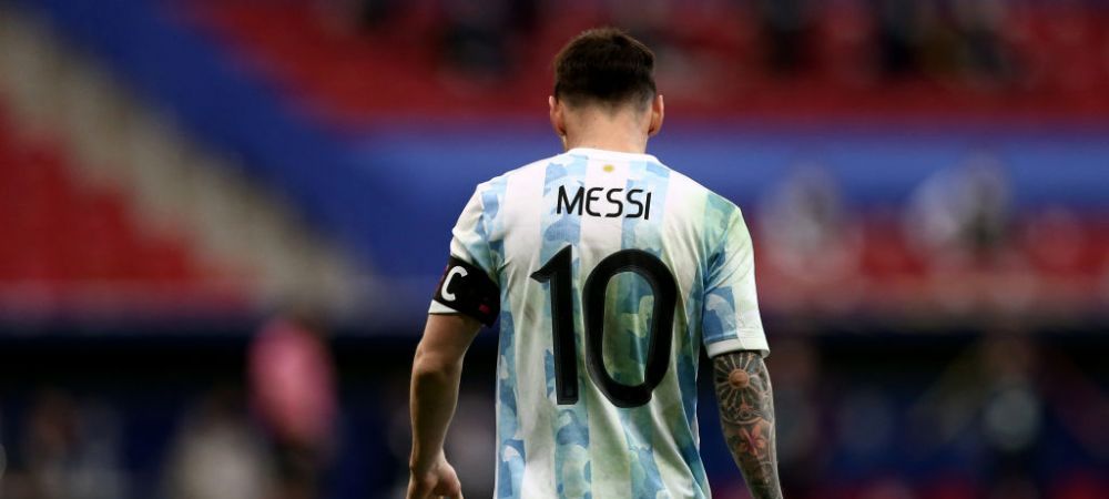 Lionel Messi Argentina PSG