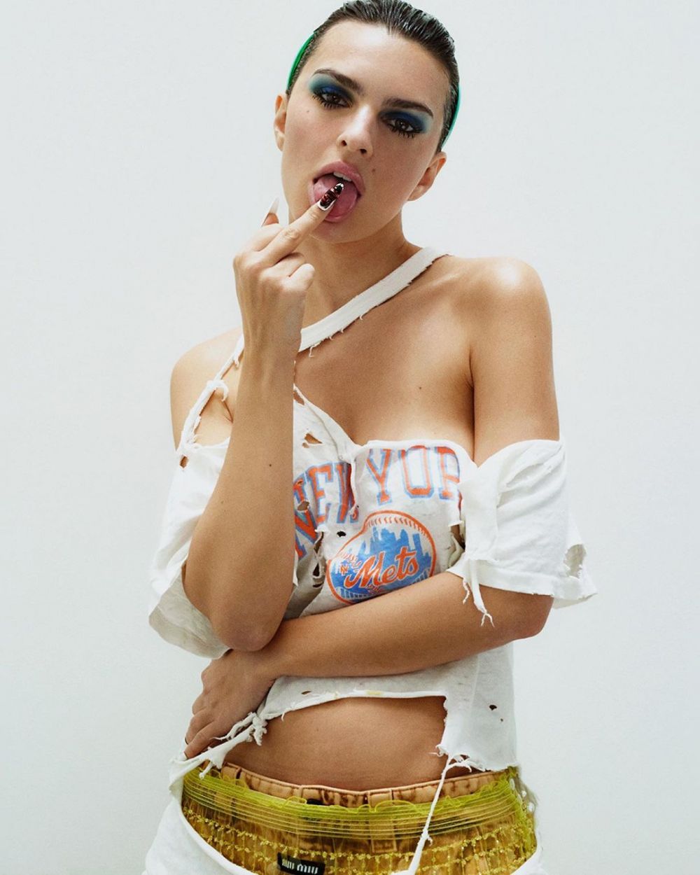 Emily Ratajkowski, talismanul lui Napoli?! Cum a apărut una dintre cele mai sexy femei din lume în urmă cu câteva zile _83