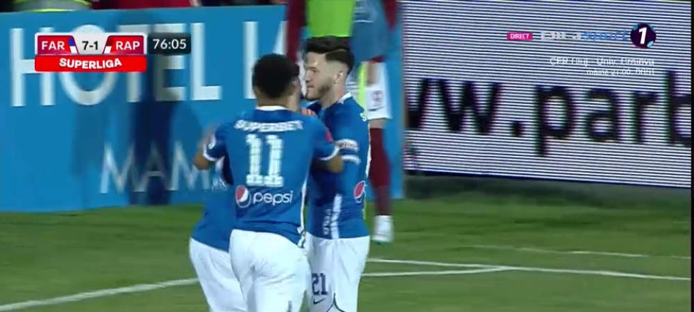 VIDEO  Farul - CFR 0-0, U Cluj - Rapid 0-0. Fără goluri, dar cu