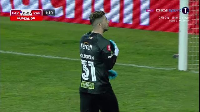 Penalty controversat pentru Farul în minutul 1 al meciului cu Rapid: Moldovan și-a făcut cruce după decizia lui Popa_15