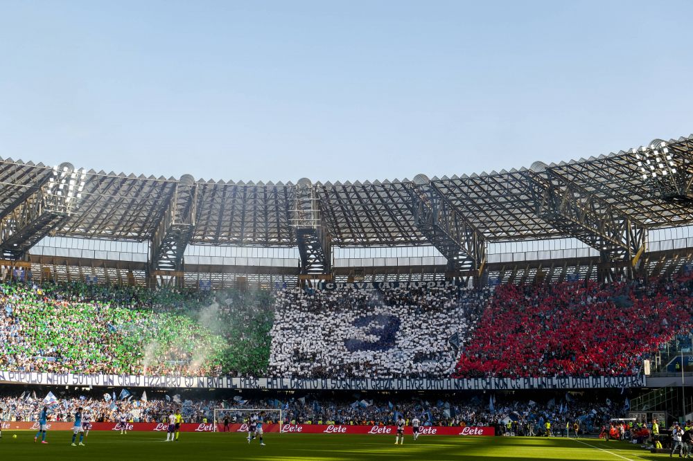 Motivul pentru care fanii lui Napoli au afișat celebrul ”Scudetto” invers: ”Nu simte că aparține Italiei”_4