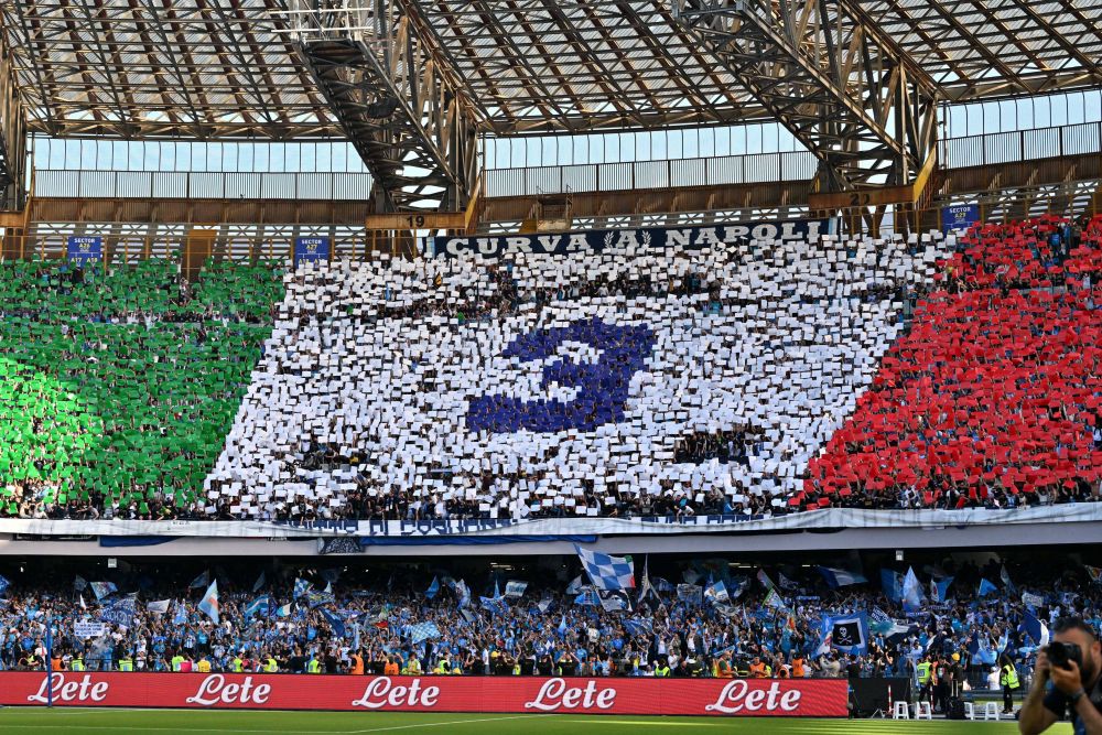 Motivul pentru care fanii lui Napoli au afișat celebrul ”Scudetto” invers: ”Nu simte că aparține Italiei”_7