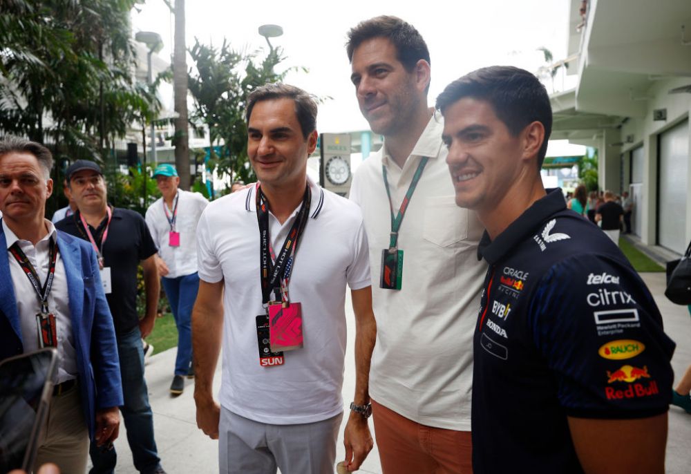 Imagini rare! Roger Federer a apărut alături de soție și copii la Grand Prix-ul din Miami_3