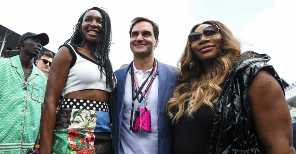 Imagini rare! Roger Federer a apărut alături de soție și copii la Grand Prix-ul din Miami_9
