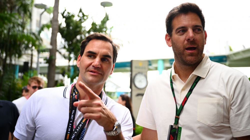 Imagini rare! Roger Federer a apărut alături de soție și copii la Grand Prix-ul din Miami_5