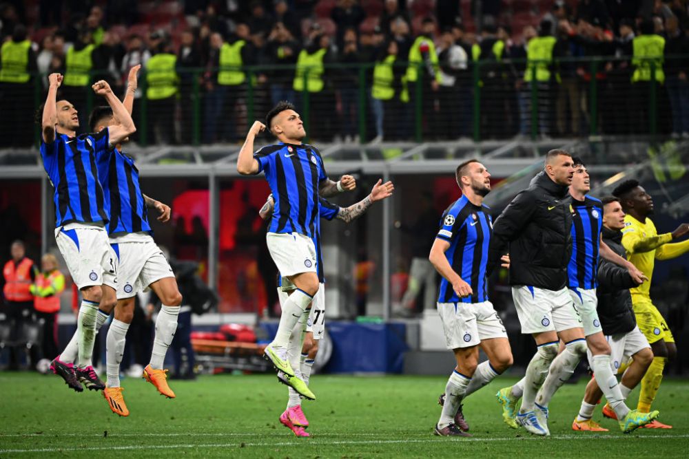 Motivul pentru care Inter a jucat fără sponsori pe tricou cu AC Milan, în semifinala UEFA Champions League _3