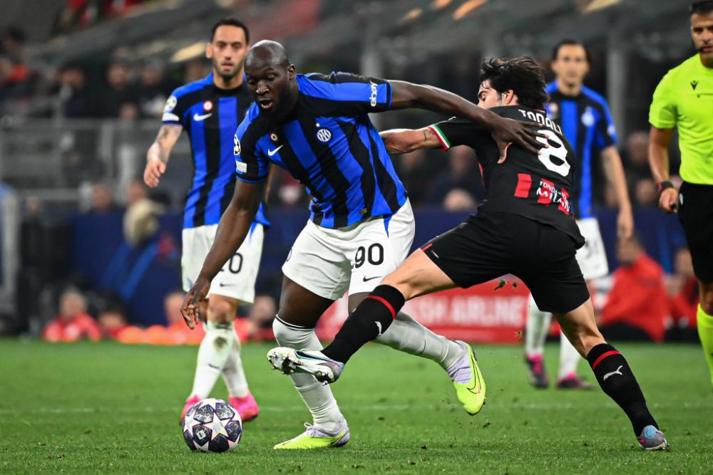 Motivul pentru care Inter a jucat fără sponsori pe tricou cu AC Milan, în semifinala UEFA Champions League _6